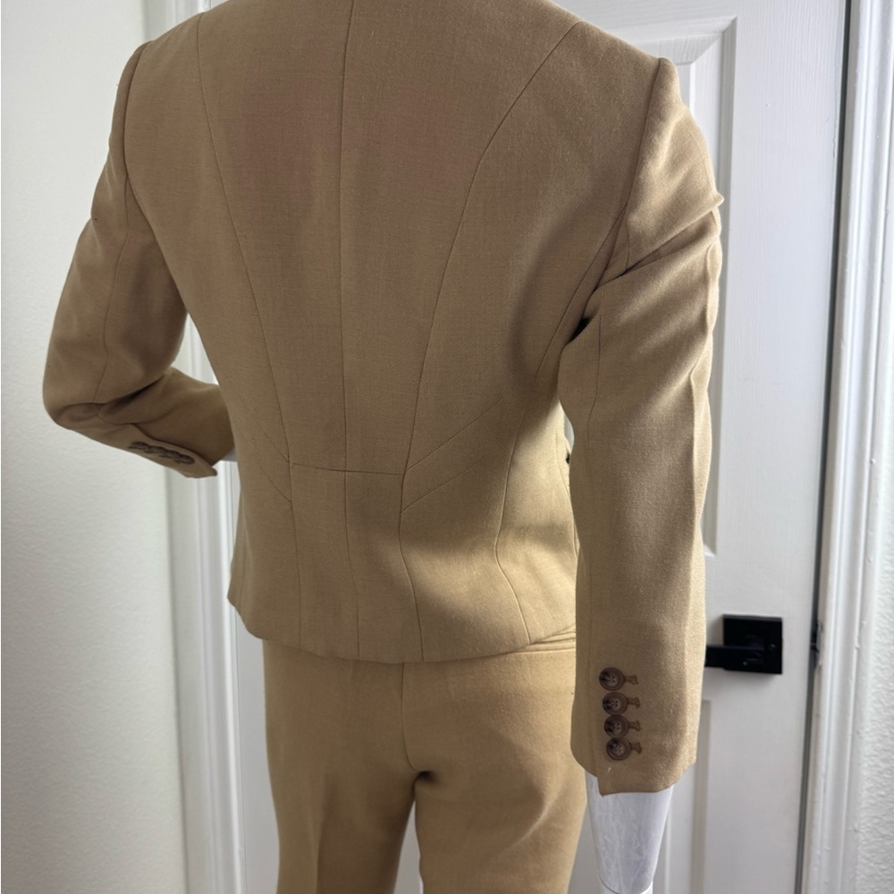 Loft Classic Tan Blazer Suit for woman’s.  B5 - Picture 7 of 17